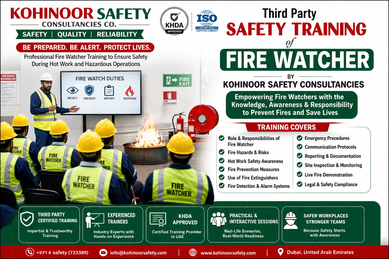Third Party Safety Training of Fire Watcher